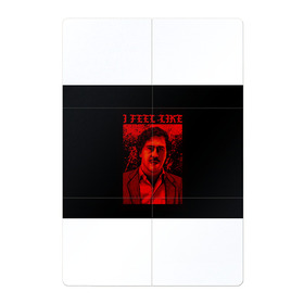 Магнитный плакат 2Х3 с принтом Пабло (I feel Like Escobar) в Курске, Полимерный материал с магнитным слоем | 6 деталей размером 9*9 см | Тематика изображения на принте: барон | вещество | власть | глюк | дурман | зависимость | игла | кайф | кофеин | любовь | мак | морф | пабло | флекс | хайп