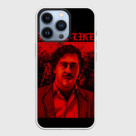 Чехол для iPhone 13 Pro с принтом Пабло (I feel Like Escobar) в Курске,  |  | Тематика изображения на принте: барон | вещество | власть | глюк | дурман | зависимость | игла | кайф | кофеин | любовь | мак | морф | пабло | флекс | хайп