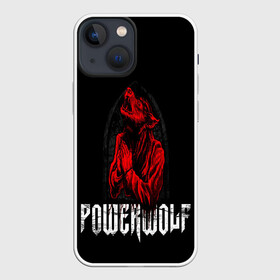 Чехол для iPhone 13 mini с принтом POWERWOLF в Курске,  |  | hardcore | metal | music | powerwolf | punk | rock | волки | метал | музыка | панк | рок