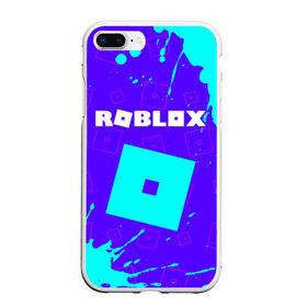 Чехол для iPhone 7Plus/8 Plus матовый с принтом ROBLOX РОБЛОКС в Курске, Силикон | Область печати: задняя сторона чехла, без боковых панелей | Тематика изображения на принте: blocks | blox | game | games | logo | minecraft | mobile | online | roblocks | roblox | robux | studio | блоки | игра | игры | квадрат | квадратик | кщидщч | лого | логотип | майнкрафт | онлайн | роблокс | робукс | символ | символы | студия