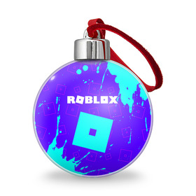 Ёлочный шар с принтом ROBLOX / РОБЛОКС в Курске, Пластик | Диаметр: 77 мм | blocks | blox | game | games | logo | minecraft | mobile | online | roblocks | roblox | robux | studio | блоки | игра | игры | квадрат | квадратик | кщидщч | лого | логотип | майнкрафт | онлайн | роблокс | робукс | символ | символы | студия