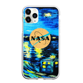 Чехол для iPhone 11 Pro Max матовый с принтом NASA ВАНГОГ NASA в Курске, Силикон |  | galaxy | nasa | nebula | space | star | абстракция | вангог | вселенная | галактика | звезда | звезды | космический | наса | планеты