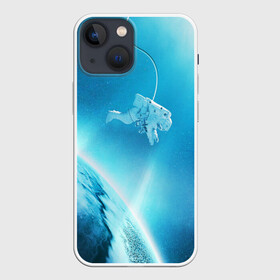 Чехол для iPhone 13 mini с принтом КОСМОНАВТ в Курске,  |  | cosmonavt | galaxy | nasa | nebula | space | star | абстракция | астронавт | вселенная | галактика | звезда | звезды | космический | космонавт | наса | планеты | скафандр