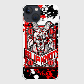 Чехол для iPhone 13 mini с принтом Slipknot в Курске,  |  | band | corey taylor | jim root | metal | mick thomson | music | official | slipknot | альтернативный | глэм | готик | гранж | метал | музыка | пост | рок | слипкнот | хард