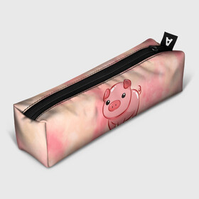 Пенал 3D с принтом милая свинка в Курске, 100% полиэстер | плотная ткань, застежка на молнии | арт | еда | животное | животные | картинка | кушать | люблю покупать | милая | обжора | обжорство | рисунок | свинина | свинка | свиньи | свинья | свинюшка | толстая | толстый