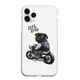 Чехол для iPhone 11 Pro Max матовый с принтом Pug Rider (Z) в Курске, Силикон |  | dog | doggie | doggy | mops | pug | декоративная собака | друг человека | другу | кинолог | лабрадор | малые молоссоиды | мопс | мопсик | мохнатый | пес | пёсель | пёсик | подарок | подруге | собака | собакен | собаки