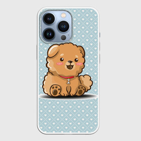 Чехол для iPhone 13 Pro с принтом милый песик в Курске,  |  | cute | dog | doggy | арт | животные | картинка | милая | милый | пес | песик | псина | пушистик | рисунок | собака | собачка