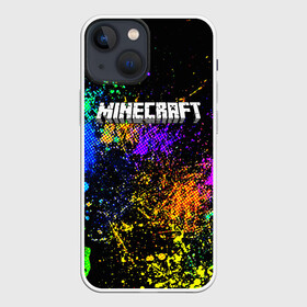 Чехол для iPhone 13 mini с принтом MINECRAFT в Курске,  |  | craft | creeper | dungeon | dungeons | earth | game | logo | mine | minecraft | mobile | online | дунгеонс | земля | зомби | игра | крипер | лого | майкрафт | майнкрафт | мобайл | онлайн | подземелье | подземелья