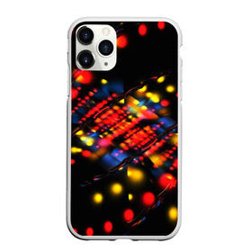 Чехол для iPhone 11 Pro Max матовый с принтом Fractal Digital 3D в Курске, Силикон |  | abstract | abstraction | color | fractal | geometry | paitnt | psy | rdtktr | абстракция | геометрия | краски | неоновые | психоделика | фрактал