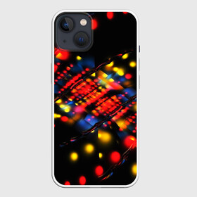 Чехол для iPhone 13 с принтом Fractal Digital 3D в Курске,  |  | abstract | abstraction | color | fractal | geometry | paitnt | psy | rdtktr | абстракция | геометрия | краски | неоновые | психоделика | фрактал