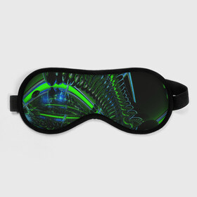 Маска для сна 3D с принтом DIGITAL NEON GREEN в Курске, внешний слой — 100% полиэфир, внутренний слой — 100% хлопок, между ними — поролон |  | Тематика изображения на принте: abstract | abstraction | color | fractal | geometry | paitnt | psy | rdtktr | абстракция | геометрия | краски | неоновые | психоделика | фрактал