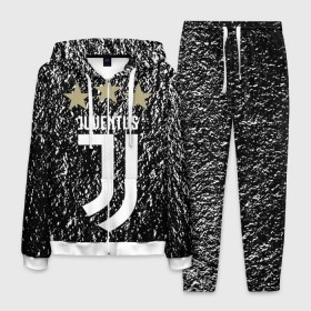 Мужской костюм 3D с принтом JUVENTUS. в Курске, 100% полиэстер | Манжеты и пояс оформлены тканевой резинкой, двухслойный капюшон со шнурком для регулировки, карманы спереди | Тематика изображения на принте: fc | football | football club | juventus | sport | итальянский профессиональный футбольный клуб | клуб италии | спорт | уефа | униформа | фирменные цвета | фк | футбол | футбольный клуб | ювентус