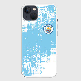 Чехол для iPhone 13 с принтом MANCHESTER CITY. в Курске,  |  | fc | football | football club | manchester city fc | sport | английский футбольный клуб | манчестер | манчестер сити | спорт | спортивный клуб | уефа | униформа | фирменные цвета | фк | футбол | футбольный клуб