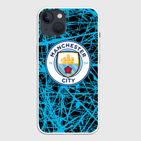 Чехол для iPhone 13 с принтом MANCHESTER CITY. в Курске,  |  | fc | football | football club | manchester city fc | sport | английский футбольный клуб | манчестер | манчестер сити | спорт | спортивный клуб | уефа | униформа | фирменные цвета | фк | футбол | футбольный клуб