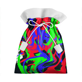 Подарочный 3D мешок с принтом Абстрактные краски в Курске, 100% полиэстер | Размер: 29*39 см | abstract | art | camo | colorful | digital | fluid | абстракция | арт | камуфляж | краски | цифровой
