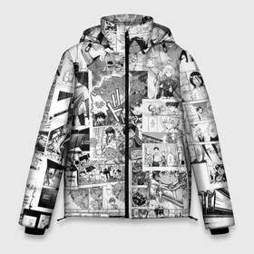 Мужская зимняя куртка 3D с принтом Аниме комикс в Курске, верх — 100% полиэстер; подкладка — 100% полиэстер; утеплитель — 100% полиэстер | длина ниже бедра, свободный силуэт Оверсайз. Есть воротник-стойка, отстегивающийся капюшон и ветрозащитная планка. 

Боковые карманы с листочкой на кнопках и внутренний карман на молнии. | anime | art | comics | manga | texture | аниме | арт | комикс | манга | текстура