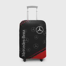 Чехол для чемодана 3D с принтом MERCEDES / МЕРСЕДЕС в Курске, 86% полиэфир, 14% спандекс | двустороннее нанесение принта, прорези для ручек и колес | amg | auto | bens | benz | logo | merc | mercedes | mercedes benz | mersedes | moto | new | star | vthctltc | авто | амг | бенц | звезда | класс | лого | логотип | мерин | мерс | мерседес | мерседес бенц | мото | новый | символ | символы | ьуксуву
