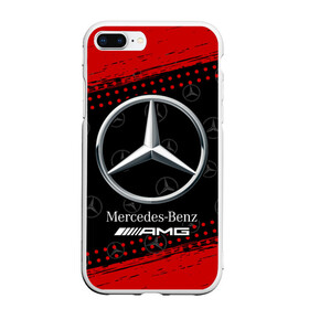 Чехол для iPhone 7Plus/8 Plus матовый с принтом MERCEDES МЕРСЕДЕС в Курске, Силикон | Область печати: задняя сторона чехла, без боковых панелей | amg | auto | bens | benz | logo | merc | mercedes | mercedes benz | mersedes | moto | new | star | vthctltc | авто | амг | бенц | звезда | класс | лого | логотип | мерин | мерс | мерседес | мерседес бенц | мото | новый | символ | символы | ьуксуву