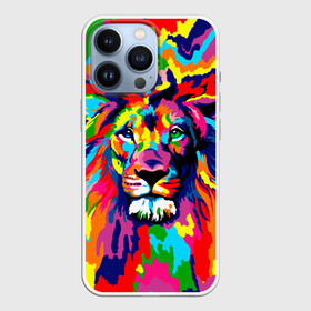 Чехол для iPhone 13 Pro с принтом Лев Artistic Art в Курске,  |  | king | lion | neon | африка | голова | граффити | грива | дикий | животные | зверь | зодиак | картина | король | краски | красочный | лев | львенок | львиное | львица | неон | неоновые | радуга | радужный | рисунок