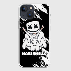 Чехол для iPhone 13 mini с принтом MARSHMELLO в Курске,  |  | dj | marshmello | marshmellow | usa | америка | клуб | клубная музыка | мармело | маршмелло | маршмеллоу | музыка | музыкант