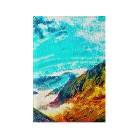 Обложка для паспорта матовая кожа с принтом Японские горы в Курске, натуральная матовая кожа | размер 19,3 х 13,7 см; прозрачные пластиковые крепления | art | japan | summer | азия | акварель | восток | восход | горы | деревья | искусство | картина | краски | красочный | лес | летние | лето | мазки | небесный | облака | пейзаж | природа | разноцветные | рассвет