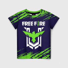Детская футболка 3D с принтом FREE FIRE / ФРИ ФАЕР в Курске, 100% гипоаллергенный полиэфир | прямой крой, круглый вырез горловины, длина до линии бедер, чуть спущенное плечо, ткань немного тянется | Тематика изображения на принте: afth | ahb | ahbafth | fire | fps | free | freefire | garena | logo | master | mobile | online | акуу | акууашку | ашку | гарена | игра | игры | лого | логотип | логотипы | мастер | мобильная | нож | онлайн | символ | символы | фаер | фире | фпс 