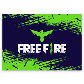 Поздравительная открытка с принтом FREE FIRE / ФРИ ФАЕР в Курске, 100% бумага | плотность бумаги 280 г/м2, матовая, на обратной стороне линовка и место для марки
 | afth | ahb | ahbafth | fire | fps | free | freefire | garena | logo | master | mobile | online | акуу | акууашку | ашку | гарена | игра | игры | лого | логотип | логотипы | мастер | мобильная | нож | онлайн | символ | символы | фаер | фире | фпс 