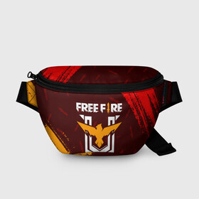 Поясная сумка 3D с принтом FREE FIRE / ФРИ ФАЕР в Курске, 100% полиэстер | плотная ткань, ремень с регулируемой длиной, внутри несколько карманов для мелочей, основное отделение и карман с обратной стороны сумки застегиваются на молнию | afth | ahb | ahbafth | fire | fps | free | freefire | garena | logo | master | mobile | online | акуу | акууашку | ашку | гарена | игра | игры | лого | логотип | логотипы | мастер | мобильная | нож | онлайн | символ | символы | фаер | фире | фпс 