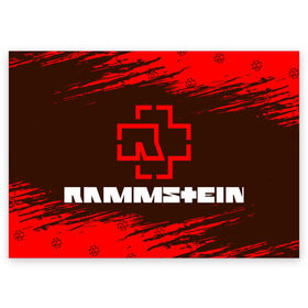 Поздравительная открытка с принтом RAMMSTEIN / РАМШТАЙН в Курске, 100% бумага | плотность бумаги 280 г/м2, матовая, на обратной стороне линовка и место для марки
 | hfvinfqy | lindeman | lindemann | logo | metal | music | rammstein | ramstein | rock | til | till | группа | концерт | концерты | кфььыеушт | линдеман | линдеманн | лого | логотип | логотипы | метал | музыка | раммштайн | рамштайн | рок | символ