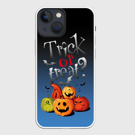 Чехол для iPhone 13 mini с принтом Кошелёк или жизнь в Курске,  |  | bat | halloween | jaw | pumpkin | smile | летучая мышь | пасть | тыква | улыбка | хэллоуин