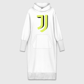 Платье удлиненное хлопок с принтом Juventus | 3D Logo Yellow (2021) в Курске,  |  | 0x000000123 | juve | juventus | ronaldo | юве | ювентус