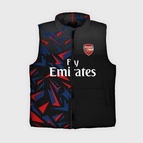 Женский жилет утепленный 3D с принтом ARSENAL UNIFORM 2020 в Курске,  |  | arsenal | arsenal uniform | aubameyang | champions league | england | fc | football club | sport | англия | арсенал | лига чемпионов | лондон | обамеянг | премьер лига | спортивные | униформа | фирменые цвета | фк | футбольный клуб