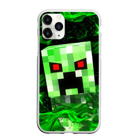 Чехол для iPhone 11 Pro Max матовый с принтом MINECRAFT CREEPER в Курске, Силикон |  | Тематика изображения на принте: creeper | game | minecraft | блоки | игра | квадраты | компьютерная | крипер | криппер | майнкрафт | огонь