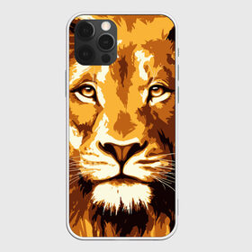 Чехол для iPhone 12 Pro Max с принтом Взгляд льва в Курске, Силикон |  | арт | грива | деко | жедтая | животные | закат | зверей | золото | кошка | лев | лето | львенок | неоновая | очки | пляж | прайд | разноцветная | солнце | тигр | узоры | царь | яркие