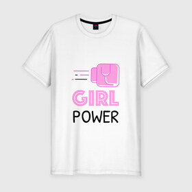 Мужская футболка премиум с принтом GRL PWR (Z) в Курске, 92% хлопок, 8% лайкра | приталенный силуэт, круглый вырез ворота, длина до линии бедра, короткий рукав | emancipatio | feminism | girl power | girl to the power | mint juleps | spice girls | девичья сила | детерминизм | дискриминации женщин | кретинизм | неравенства полов | фемина | феминизация | феминизм | феминистка | феминность