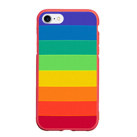 Чехол для iPhone 7/8 матовый с принтом Радуга (Z) в Курске, Силикон | Область печати: задняя сторона чехла, без боковых панелей | rainbow | summer | ирида | летняя | радуга | радужный | разноцветная | семицвет | яркая