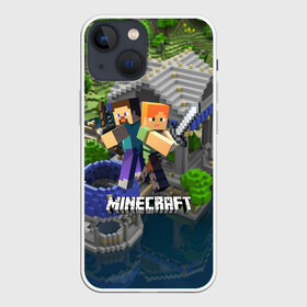 Чехол для iPhone 13 mini с принтом MINECRAFT   МАЙНКРАФТ в Курске,  |  | craft | creeper | dungeon | dungeons | earth | game | logo | mine | minecraft | minecraft dungeons | mobile | online | дунгеонс | земля | зомби | игра | крипер | лого | майкрафт | майнкрафт | онлайн | подземелье