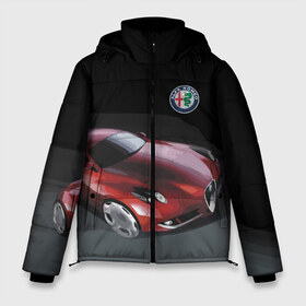 Мужская зимняя куртка 3D с принтом Alfa Romeo в Курске, верх — 100% полиэстер; подкладка — 100% полиэстер; утеплитель — 100% полиэстер | длина ниже бедра, свободный силуэт Оверсайз. Есть воротник-стойка, отстегивающийся капюшон и ветрозащитная планка. 

Боковые карманы с листочкой на кнопках и внутренний карман на молнии. | alfa romeo | car | italy | motorsport | prestige | автоспорт | альфа ромео | италия | престиж