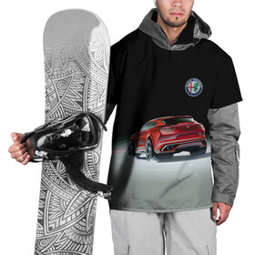 Накидка на куртку 3D с принтом Alfa Romeo в Курске, 100% полиэстер |  | Тематика изображения на принте: alfa romeo | car | italy | motorsport | prestige | автоспорт | альфа ромео | италия | престиж