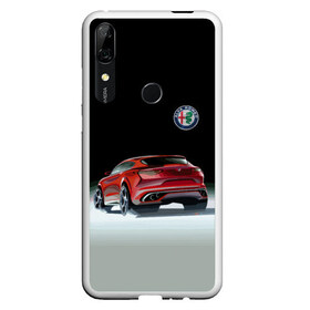 Чехол для Honor P Smart Z с принтом Alfa Romeo в Курске, Силикон | Область печати: задняя сторона чехла, без боковых панелей | alfa romeo | car | italy | motorsport | prestige | автоспорт | альфа ромео | италия | престиж