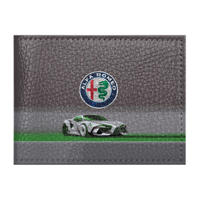 Обложка для студенческого билета с принтом Alfa Romeo motorsport в Курске, натуральная кожа | Размер: 11*8 см; Печать на всей внешней стороне | alfa romeo | car | italy | motorsport | prestige | автоспорт | альфа ромео | италия | престиж