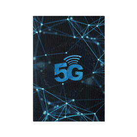 Обложка для паспорта матовая кожа с принтом 5G Network в Курске, натуральная матовая кожа | размер 19,3 х 13,7 см; прозрачные пластиковые крепления | Тематика изображения на принте: 4g | 5g | 5g картинки | 5g мемы | 5g рисунок | internet | network | print | speed | плакат | пнг | постер | против 5g