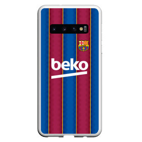 Чехол для Samsung Galaxy S10 с принтом FC Barcelona 20 21 в Курске, Силикон | Область печати: задняя сторона чехла, без боковых панелей | barcelona | champions | fc | fc barcelona 20 21 | fcb | football club | league | lionel | messi | spain | sport | барселона | испания | лига | лионель | месси | спортивные | униформа | фирменые цвета | фк | футбольный клуб | чемпионов