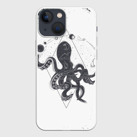 Чехол для iPhone 13 mini с принтом Ктулху | Cthulhu (Z) в Курске,  |  | cthulhu | великий древний | владыка миров | зов ктулху | ктулху | лавкрафта | морское чудовище | чудовище