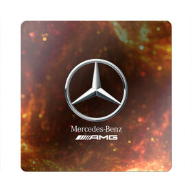 Магнит виниловый Квадрат с принтом MERCEDES / МЕРСЕДЕС в Курске, полимерный материал с магнитным слоем | размер 9*9 см, закругленные углы | amg | auto | bens | benz | logo | merc | mercedes | mercedes benz | mersedes | moto | star | vthctltc | авто | амг | бенц | звезда | класс | лого | логотип | мерин | мерс | мерседес | мерседес бенц | мото | символ | символы | ьуксувуы