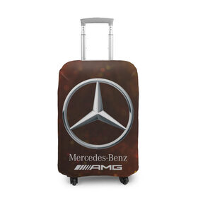 Чехол для чемодана 3D с принтом MERCEDES / МЕРСЕДЕС в Курске, 86% полиэфир, 14% спандекс | двустороннее нанесение принта, прорези для ручек и колес | amg | auto | bens | benz | logo | merc | mercedes | mercedes benz | mersedes | moto | star | vthctltc | авто | амг | бенц | звезда | класс | лого | логотип | мерин | мерс | мерседес | мерседес бенц | мото | символ | символы | ьуксувуы