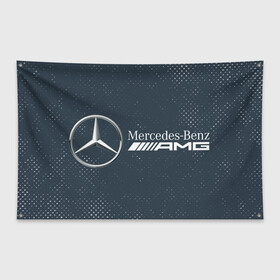 Флаг-баннер с принтом MERCEDES МЕРСЕДЕС в Курске, 100% полиэстер | размер 67 х 109 см, плотность ткани — 95 г/м2; по краям флага есть четыре люверса для крепления | amg | auto | bens | benz | logo | merc | mercedes | mercedes benz | mersedes | moto | star | vthctltc | авто | амг | бенц | звезда | класс | лого | логотип | мерин | мерс | мерседес | мерседес бенц | мото | символ | символы | ьуксувуы