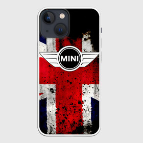 Чехол для iPhone 13 mini с принтом Mini Cooper в Курске,  |  | bmw | mini | mini cooper | авто | англия | бмв | британия | великобритания | машина | мини | мини купер | тачка