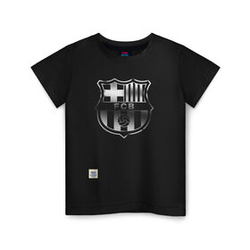 Детская футболка хлопок с принтом FC Barcelona | Gradient effect (2021) в Курске, 100% хлопок | круглый вырез горловины, полуприлегающий силуэт, длина до линии бедер | Тематика изображения на принте: 0x000000123 | barca | barcelona | fcb | messi | барса | барселона | месси | фкб