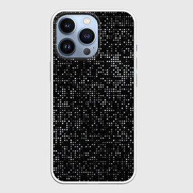 Чехол для iPhone 13 Pro с принтом Блестящие полутона в Курске,  |  | halftone | hi tech | net | nets | pattern | shiny | square | texture | web | битная | биты | блестит | блестящие | в квадратик | в клетку | в клеточку | в сетку | квадратики | квадраты | паттерн | полутона | светятся | светящиеся